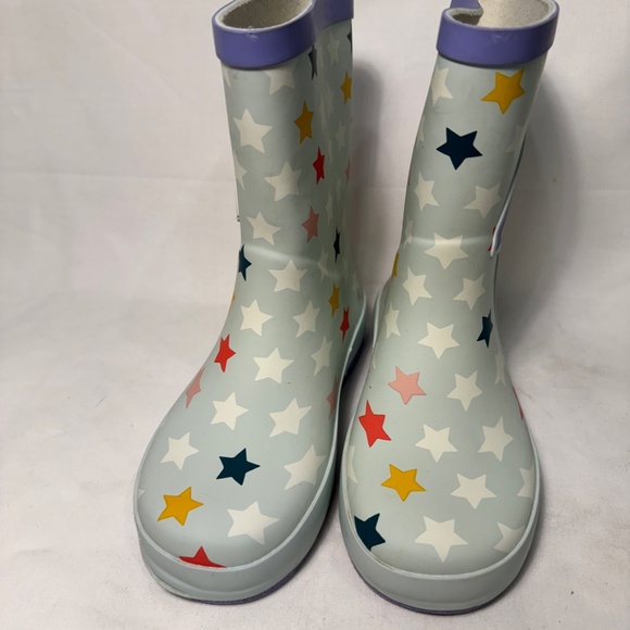Marks & Spencer • Unicorn Rainbow Rain boots • size Y13 - Picture 2 of 5